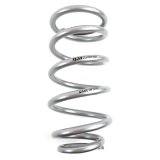 QA1 4-1/8in ID Tapered High Travel Spring - 11in Length x 300lbs/in - Silver Powder Coated thumbnail 1