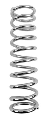 QA1 2-1/2in ID Spring - 12in Length x 125lbs/in - Chrome Plated thumbnail 2