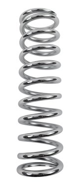 QA1 2-1/2in ID Spring - 12in Length x 175lbs/in - Chrome Plated thumbnail 2