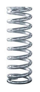 QA1 2-1/2in ID Spring - 12in Length x 225lbs/in - Chrome Plated thumbnail 5