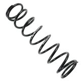 QA1 2-1/2in ID High Travel Spring - 12in Length x 80lbs/in - Black Powder Coated thumbnail 1