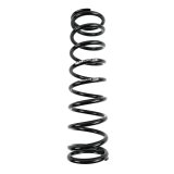 QA1 2-1/2in ID High Travel Spring - 12in Length x 110lbs/in - Black Powder Coated thumbnail 1