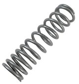 QA1 2-1/2in ID Variable Rate High Travel Spring - 12in Length x 130/250lbs/in - Silver Powder Coated thumbnail 1
