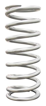 QA1 2-1/2in ID High Travel Spring - 12in Length x 170lbs/in - Silver Powder Coated thumbnail 7