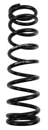 QA1 2-1/2in ID High Travel Spring - 12in Length x 170lbs/in - Black Powder Coated thumbnail 2