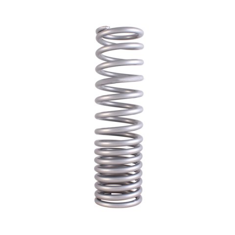 QA1 2-1/2in ID Variable Rate High Travel Spring - 12in Length x 175/350lbs/in - Silver Powder Coated thumbnail 3