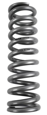 QA1 2-1/2in ID High Travel Spring - 12in Length x 550lbs/in - Silver Powder Coated thumbnail 3