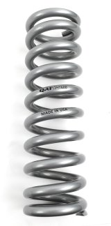 QA1 2-1/2in ID High Travel Spring - 12in Length x 600lbs/in - Silver Powder Coated thumbnail 2