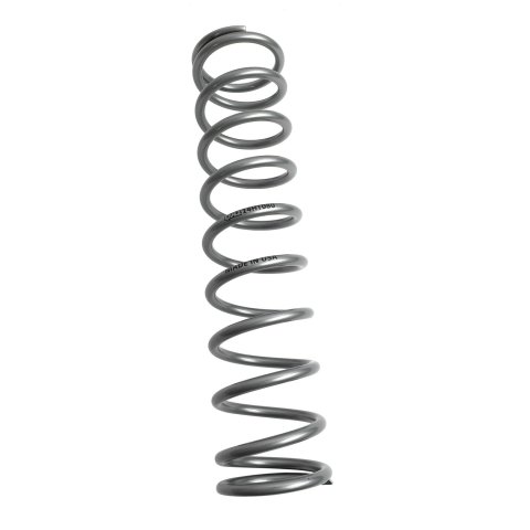 QA1 2-1/2in ID High Travel Spring - 14in Length x 80lbs/in - Silver Powder Coated