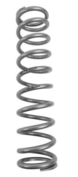 QA1 2-1/2in ID High Travel Spring - 14in Length x 150lbs/in - Silver Powder Coated thumbnail 2