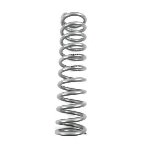 QA1 2-1/2in ID High Travel Spring - 14in Length x 225lbs/in - Silver Powder Coated