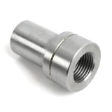 QA1 Tube Adapter - 1in OD - Smooth - Left Hand - 5/8-18 Thread .120 Wall - Alloy thumbnail 1