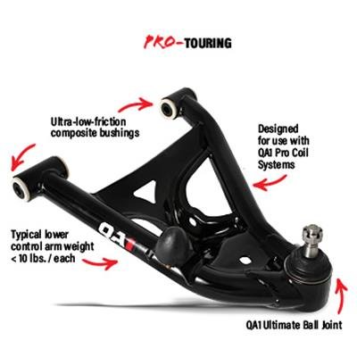 QA1 82-04 Chevrolet S-10 Pro-Touring Lower Control Arm Kit - Front thumbnail 1