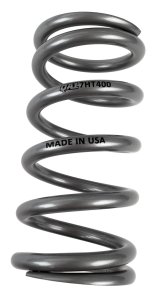 QA1 2-1/2in ID High Travel Spring - 7in Length x 400lbs/in - Silver Powder Coated thumbnail 2