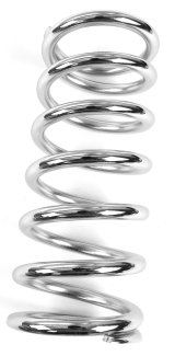 QA1 2-1/2in ID Spring - 8in Length x 200lbs/in - Chrome Plated thumbnail 2