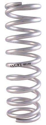 QA1 1-7/8in ID Spring - 8in Length x 180lbs/in - Silver Powder Coated thumbnail 2