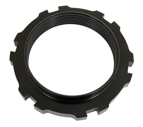 QA1 Coil-Over Spring Seat Nut - .630in Thick- Black Anodized Steel