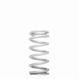QA1 2-1/2in ID High Travel Spring - 9in Length x 180lbs/in - Silver Powder Coated thumbnail 2