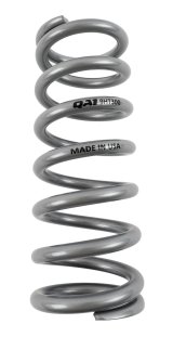 QA1 2-1/2in ID High Travel Spring - 9in Length x 300lbs/in - Silver Powder Coated thumbnail 2