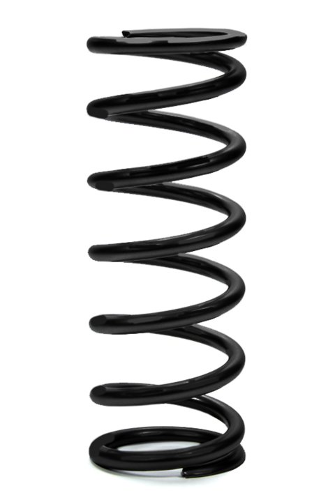 QA1 2-1/2in ID High Travel Spring - 9in Length x 300lbs/in - Black Powder Coated thumbnail 5