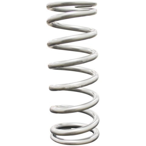 QA1 2-1/2in ID High Travel Spring - 9in Length x 450lbs/in - Silver Powder Coated thumbnail 3