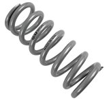 QA1 2-1/2in ID High Travel Spring - 9in Length x 500lbs/in - Silver Powder Coated thumbnail 1
