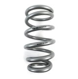 QA1 3-4/5in ID Tapered High Travel Pigtail Spring - 9in Length x 550lbs/in - Silver Powder Coated thumbnail 1