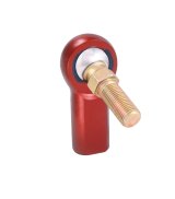 QA1 A Series Endura Rod End - Female/Left Hand - .3125in Bore x 5/16-24 w/Stud - Red Aluminum thumbnail 1