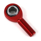 QA1 A Series Endura Rod End - Male/Right Hand - .625in Bore x 5/8-18 - Red Aluminum thumbnail 1
