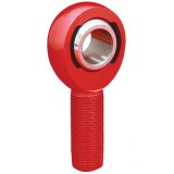QA1 A Series Endura Rod End - Male/Right Hand - .4375in Bore x 7/16-20 - Red Aluminum thumbnail 3