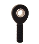 QA1 A Series Endura Rod End - Male/Right Hand - .5in Bore x 5/8-18 - Black Aluminum thumbnail 1