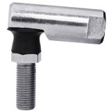 QA1 Grommet Ball Joint - 1/28-28 UNF Left Hand - Protective Coated Carbon Steel thumbnail 4