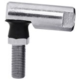 QA1 Grommet Ball Joint - 1/2-20 UNF Right Hand - Protective Coated Carbon Steel thumbnail 1