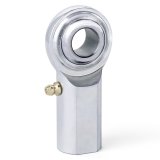 QA1 C Series 2-Pc Rod End - Female/Right Hand - .3125in Bore x 3/8-24 w/Zerk - Carbon Steel thumbnail 2