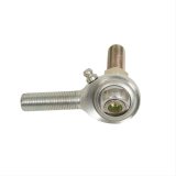 QA1 C Series 2-Pc Rod End - Male/Left Hand - .5in Bore x 1/2-20 w/Stud & Zerk - Carbon Steel thumbnail 2