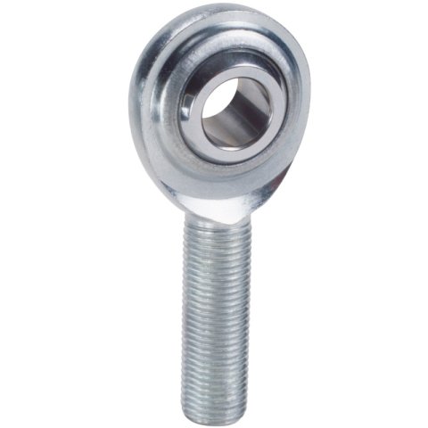 QA1 C Series 2-Pc Rod End - Male/Right Hand - .75in Bore x 3/4-16 - Alloy Steel w/PTFE thumbnail 3