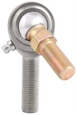 QA1 C Series 2-Pc Rod End - Male/Right Hand - .5in Bore x 5/8-18 w/Stud & Zerk - Carbon Steel thumbnail 1