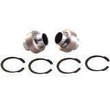 QA1 COM-T Series Bearing - 1/2in Bore - Heat Treated Chrome Plated Chromoly Steel w/PTFE thumbnail 3