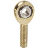 QA1 EX Series Endura Rod End - Male/Left Hand - .25in Bore x 1/4-28 - Carbon Steel thumbnail 1