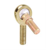 QA1 EX Series Endura Rod End - Male/Left Hand - .5in Bore x 1/2-20 w/Stud - Carbon Steel thumbnail 1