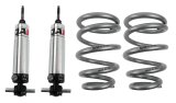 QA1 GM Pro Front Coil-Over System - Double Adj. - 8in x 600lbs/in - Flat Large - Aluminum thumbnail 1