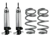QA1 GM Pro Front Coil-Over System - Double Adj. - 10in x 400lbs/in - Flat Large - Aluminum thumbnail 1