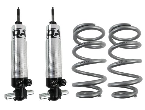 QA1 GM Pro Front Coil-Over System - Double Adj. - 10in x 400lbs/in - Flat Large - Aluminum