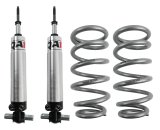QA1 GM Pro Front Coil-Over System - Double Adj. - 10in x 350lbs/in - Pigtail - Aluminum thumbnail 1
