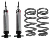 QA1 GM Pro Front Coil-Over System - Double Adj. - 10in x 350lbs/in - Flat Large - Aluminum thumbnail 1