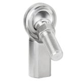 QA1 G Series 2-Pc Rod End - Female/Right Hand - .25in Bore x 1/4-28 w/Stud - Stainless Steel w/PTFE thumbnail 2