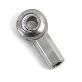 QA1 G Series 2-Pc Rod End - Female/Right Hand - .3125in Bore x 5/16-24 - Stainless Steel w/PTFE thumbnail 1