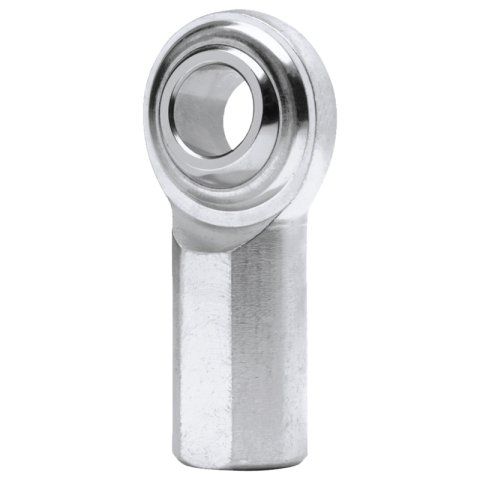 QA1 G Series 2-Pc Rod End - Female/Right Hand - .5in Bore x 1/2-20 - Stainless Steel w/PTFE thumbnail 3