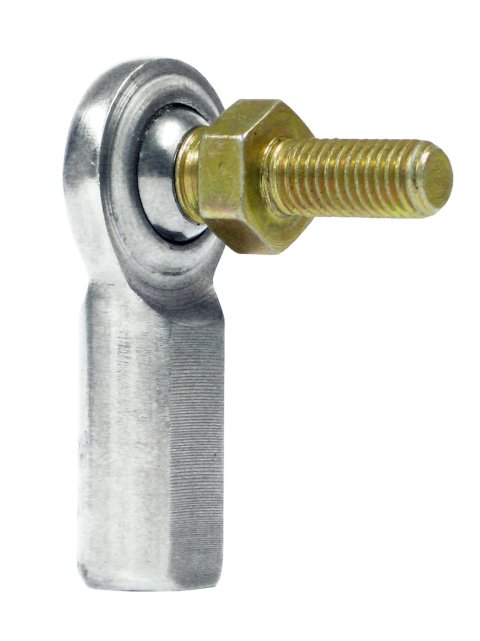 QA1 G Series 2-Pc Rod End - Female/Right Hand - .5in Bore x 1/2-20 w/Stud - Stainless Steel w/PTFE thumbnail 1