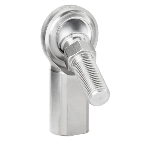QA1 G Series 2-Pc Rod End - Female/Right Hand - .5in Bore x 1/2-20 w/Stud - Stainless Steel w/PTFE thumbnail 2